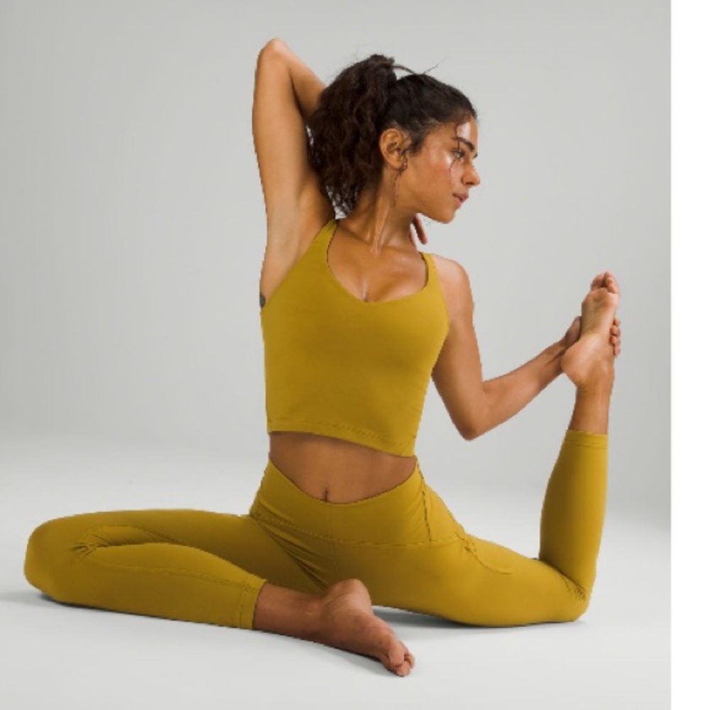 Lululemon InSTILL High Rise Tights 25” Auric Gold